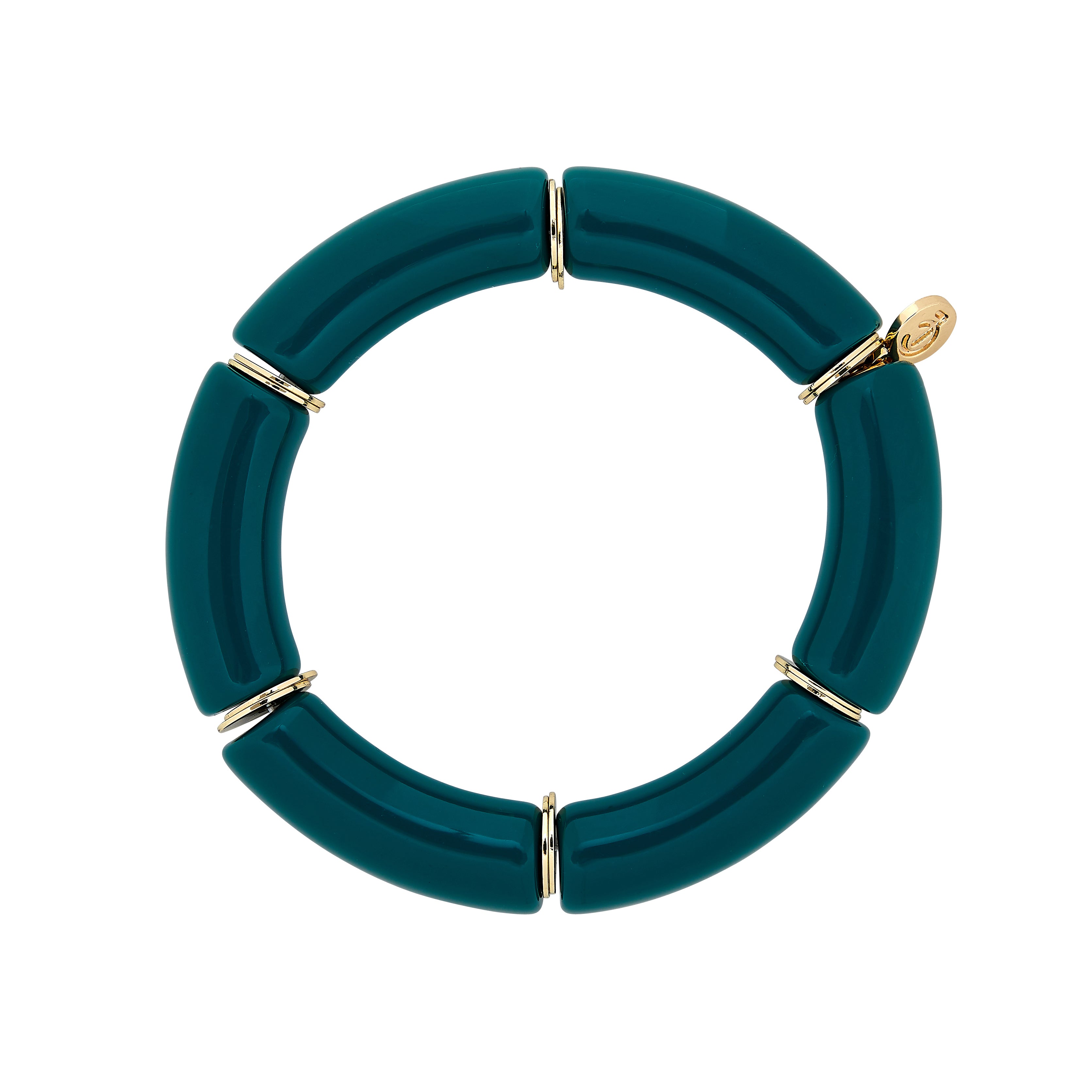 Caryn Lawn Palm Beach Bracelet Thick Teal