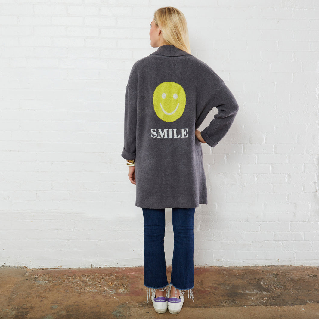 Everyday Sweater Coat Charcoal