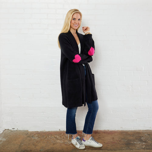 Everyday Sweater Coat Black Heart