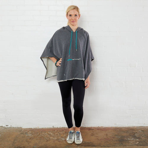 Everyday Poncho Charcoal