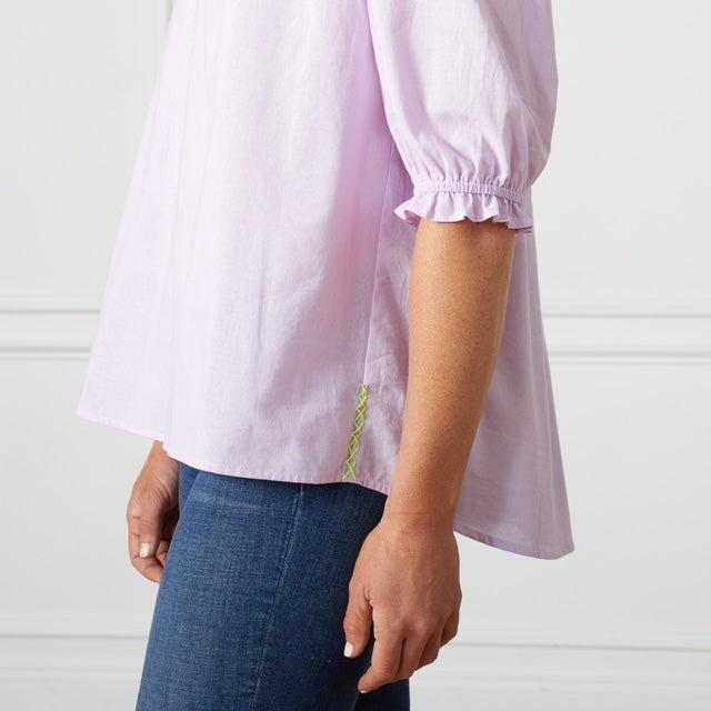 Caryn Lawn Erin Top Lavender