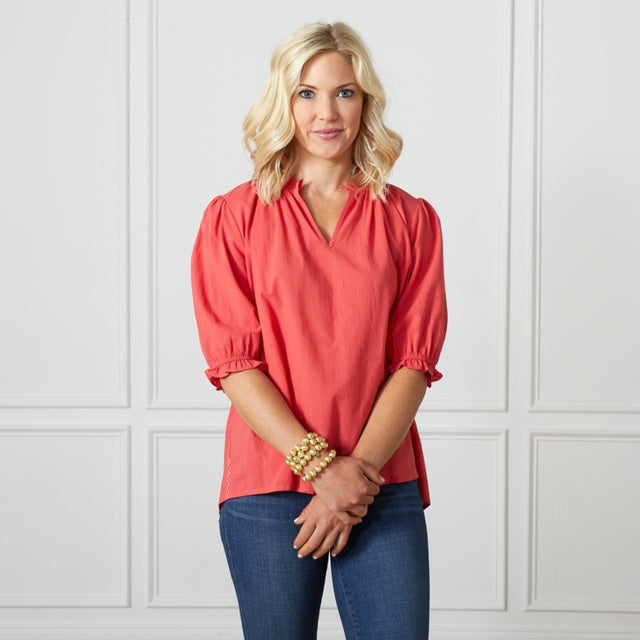 Erin Top Coral