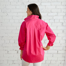 Load image into Gallery viewer, Caryn Lawn Preppy Shirt Pink