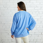 Caryn Lawn Coastal Cardigan Sky Blue