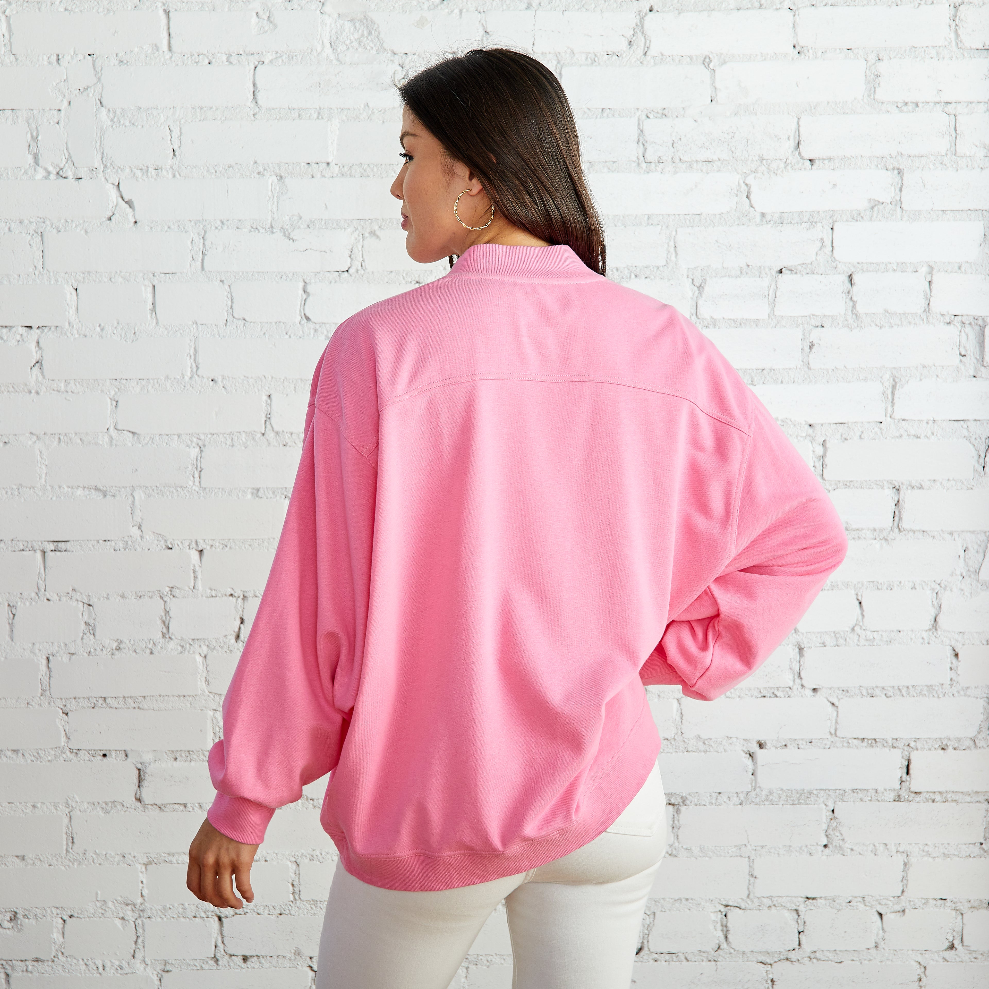 Caryn Lawn Coastal Cardigan Pink