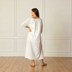 Caryn Lawn Lawson Dress White