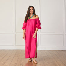 Load image into Gallery viewer, Caryn Lawn Lawson Dress Hot Pink