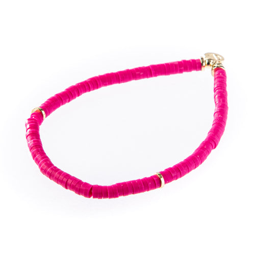 Seaside Skinny Bracelet - Pink