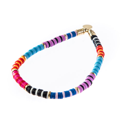 Seaside Skinny Bracelet- Colorblock