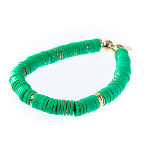 Seaside Bracelet - Kelly Green