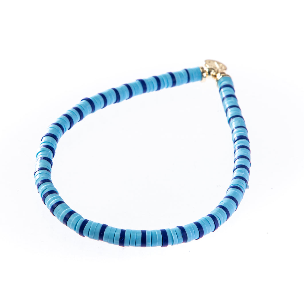 Seaside Skinny Bracelet- Blueberry Mojito