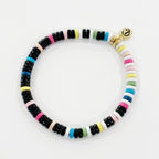 Caryn Lawn Laguna Bracelet Black Rainbow