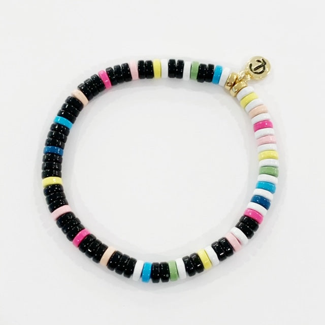 Caryn Lawn Laguna Bracelet Black Rainbow