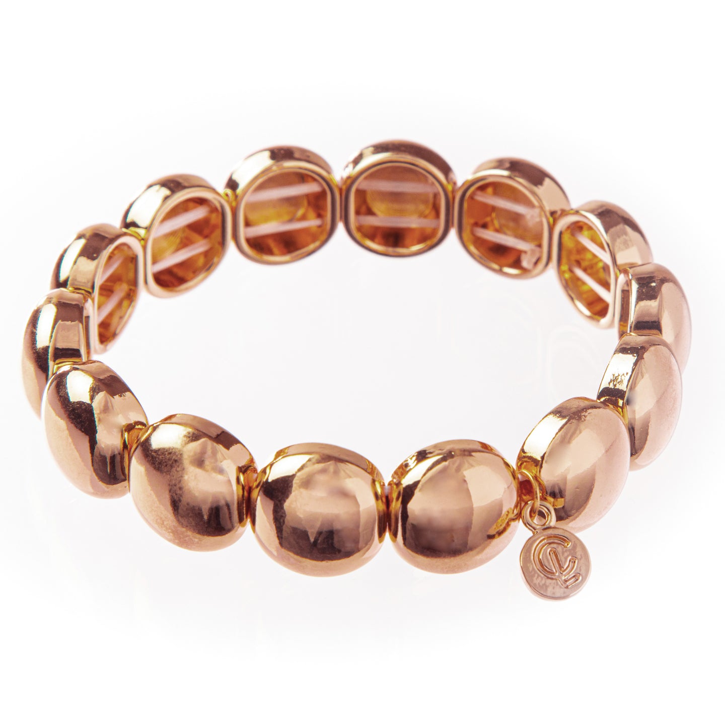 Caryn Lawn Wholesale Bubble Bracelet- Rose Gold 10mm