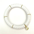 Caryn Lawn Palm Beach Swizzle Bracelet White