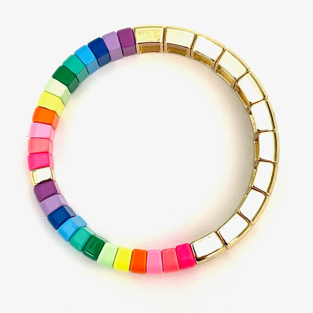 Caryn Lawn Tube Tile Duo Skittles