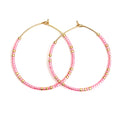Caryn Lawn Baja Hoops Pale Pink