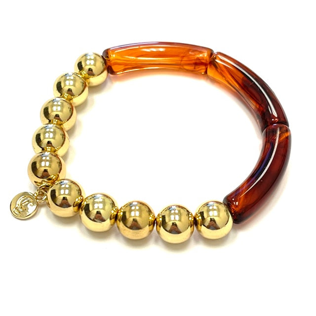 Caryn Lawn Palm Beach Gold Ball Tortoise
