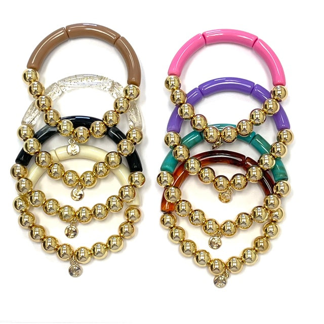 Caryn Lawn Palm Beach Gold Ball Tortoise