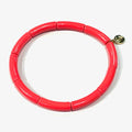Caryn Lawn Skinny Mini Enamel Bracelet Coral