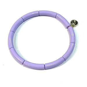 Skinny Mini Enamel Bracelet Lavender