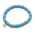 Caryn Lawn Poppy Bracelet Sky Blue