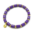 Caryn Lawn Poppy Bracelet Purple