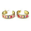 Caryn Lawn Heart Hoop Earring