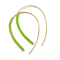 Caryn Lawn Rory Hook Earring Lime