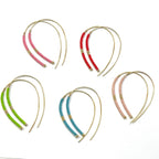 Caryn Lawn Rory Hook Earring- Peach