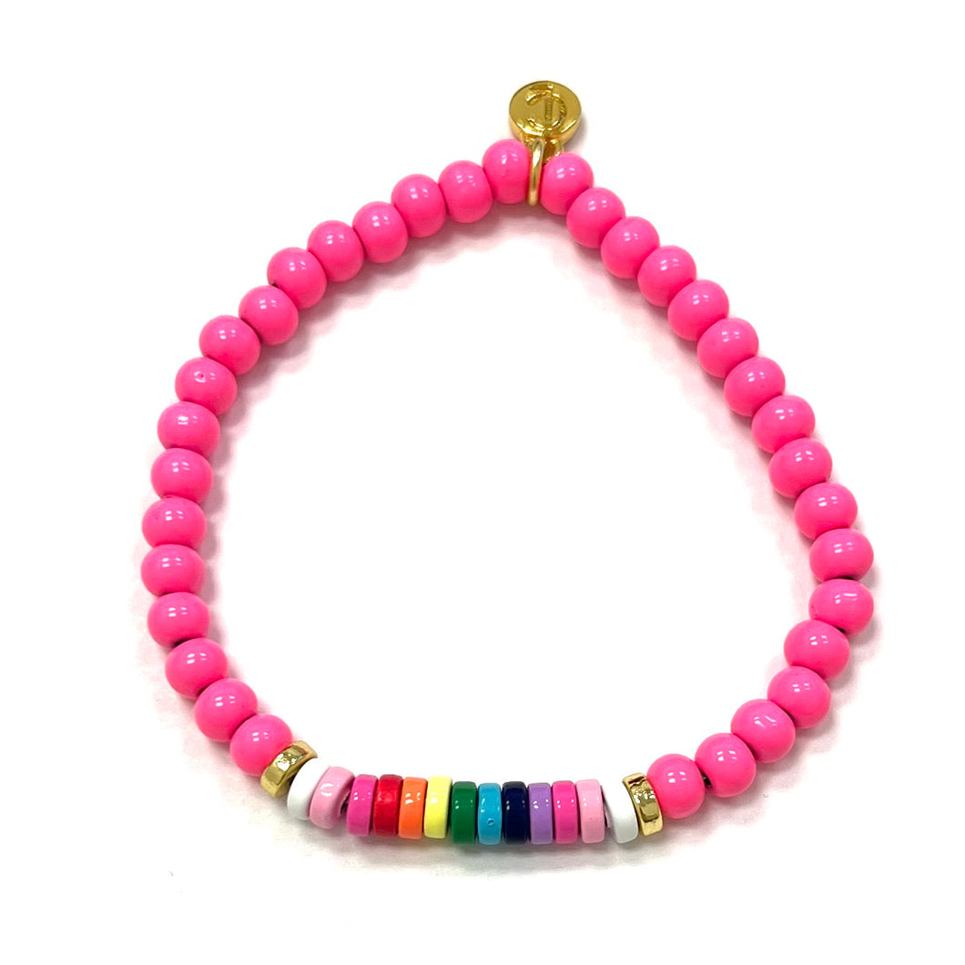Caryn Lawn Bondi Bracelet Pink