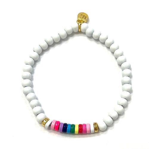 Caryn Lawn Bondi Bracelet White