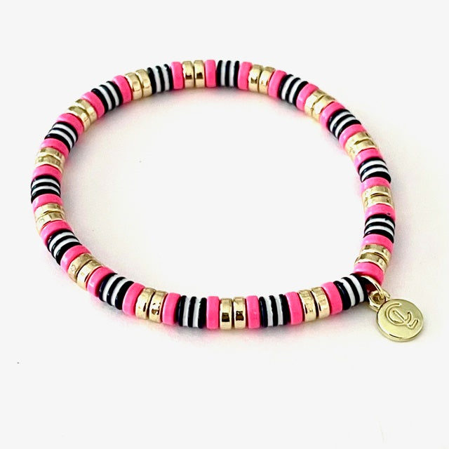 Caryn Lawn Catalina Bracelet Pink Navy