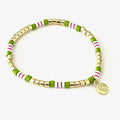 Caryn Lawn Catalina Slim Bracelet Lime Raspberry