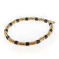 Caryn Lawn Laguna Bracelet- Black/Gold