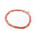 Caryn Lawn Laguna Bracelet- Pink/Gold