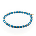 Caryn Lawn Laguna Squared Bracelet- Blue