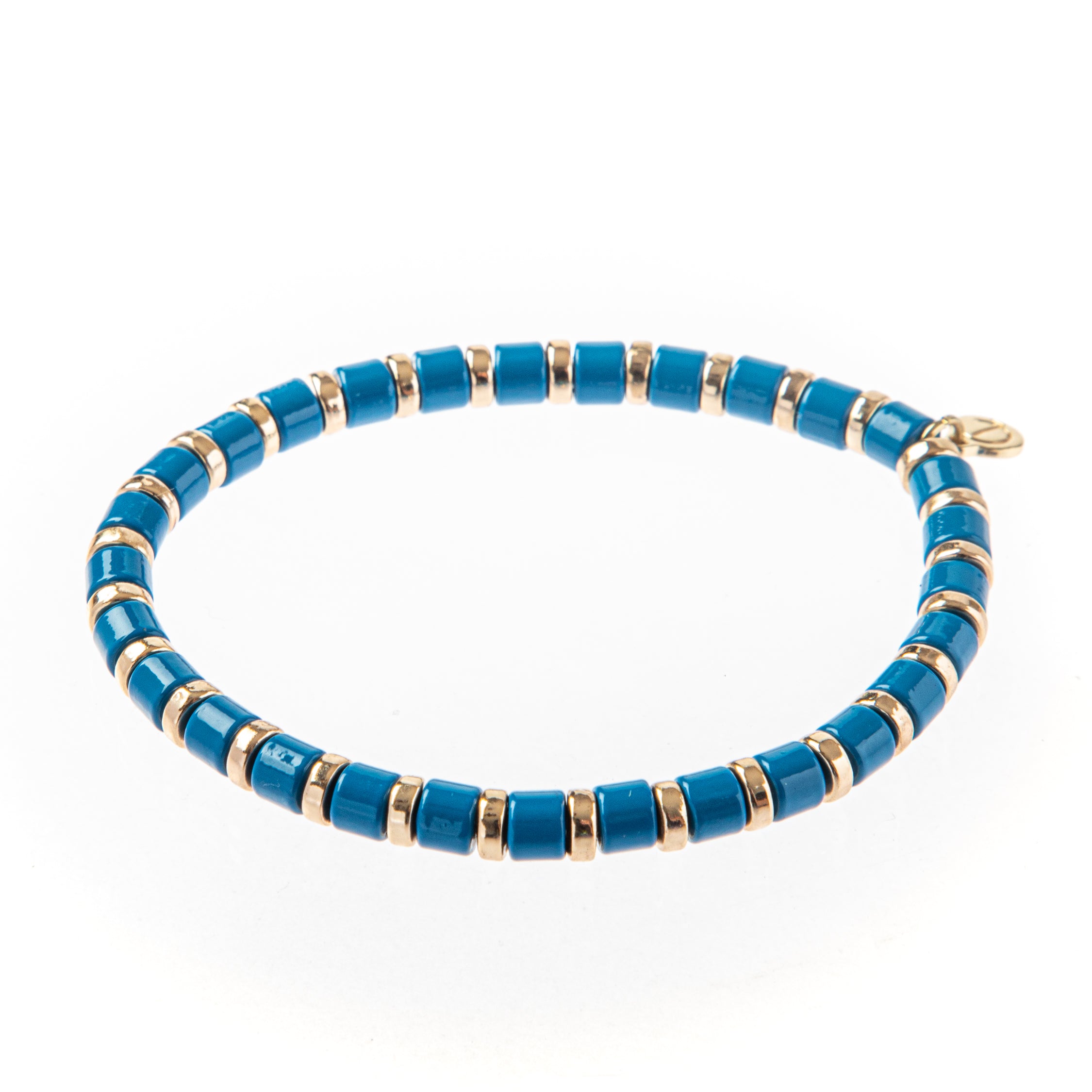 Caryn Lawn Laguna Squared Bracelet- Blue