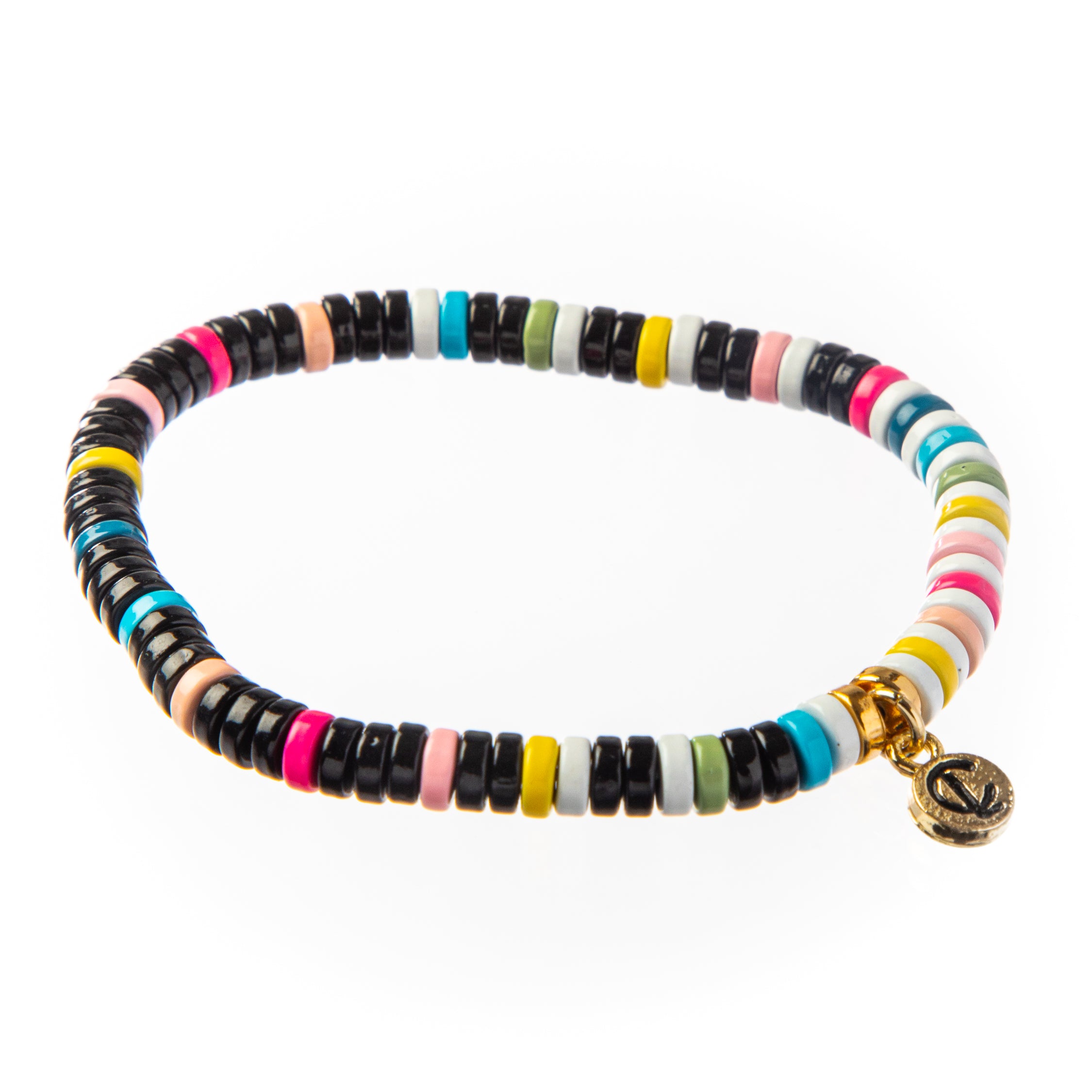 Caryn Lawn Laguna Bracelet Black Rainbow