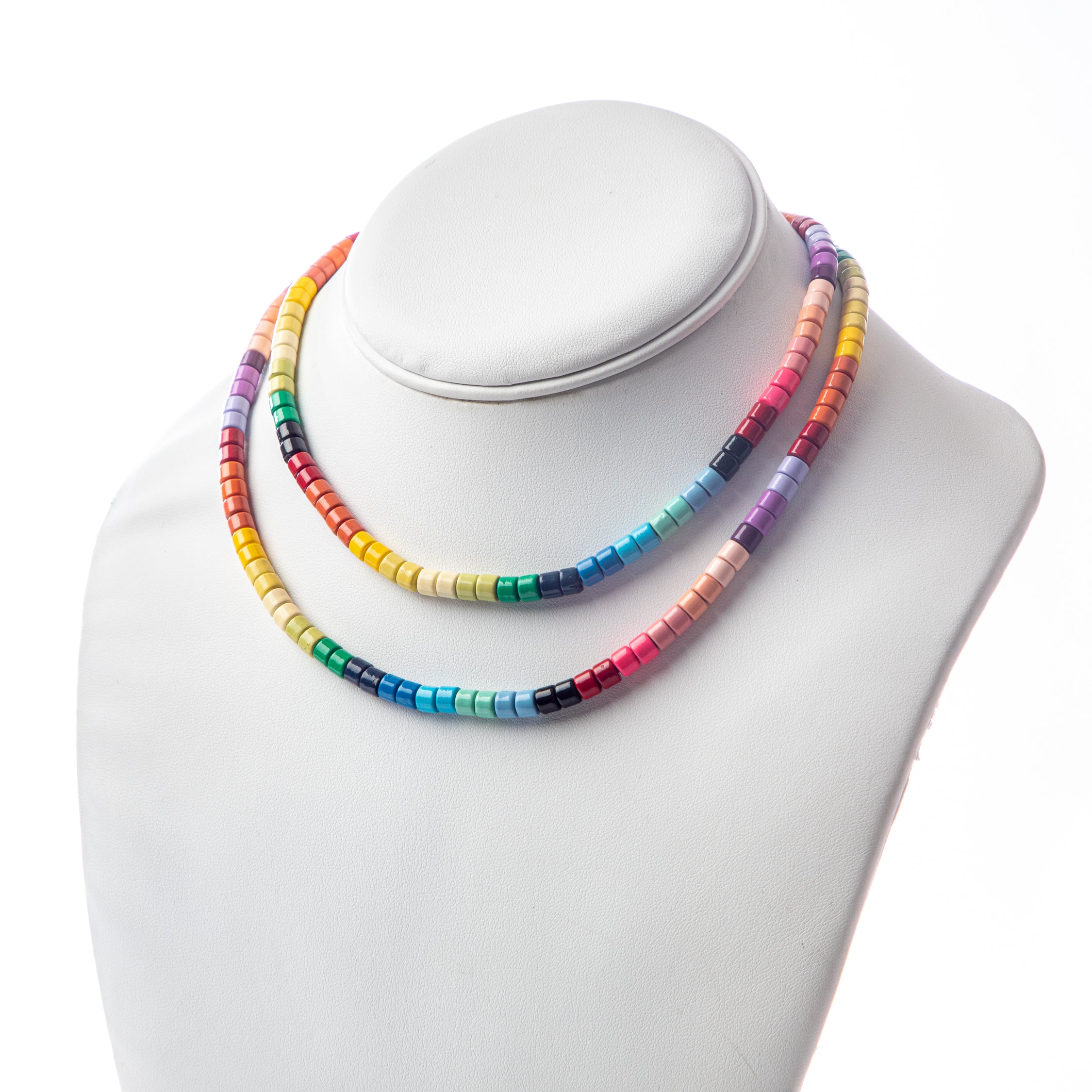 Caryn Lawn Long Laguna Necklace - Autumn Rainbow