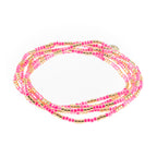 Caryn Lawn Malibu Wrap Bracelet/Necklace - Pink/Gold