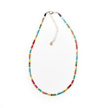Load image into Gallery viewer, Tube Tile Necklace - Rainbow