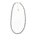 Caryn Lawn Tube Tile Necklace- Black/White