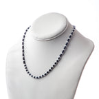 Caryn Lawn Tube Tile Necklace- Black/White