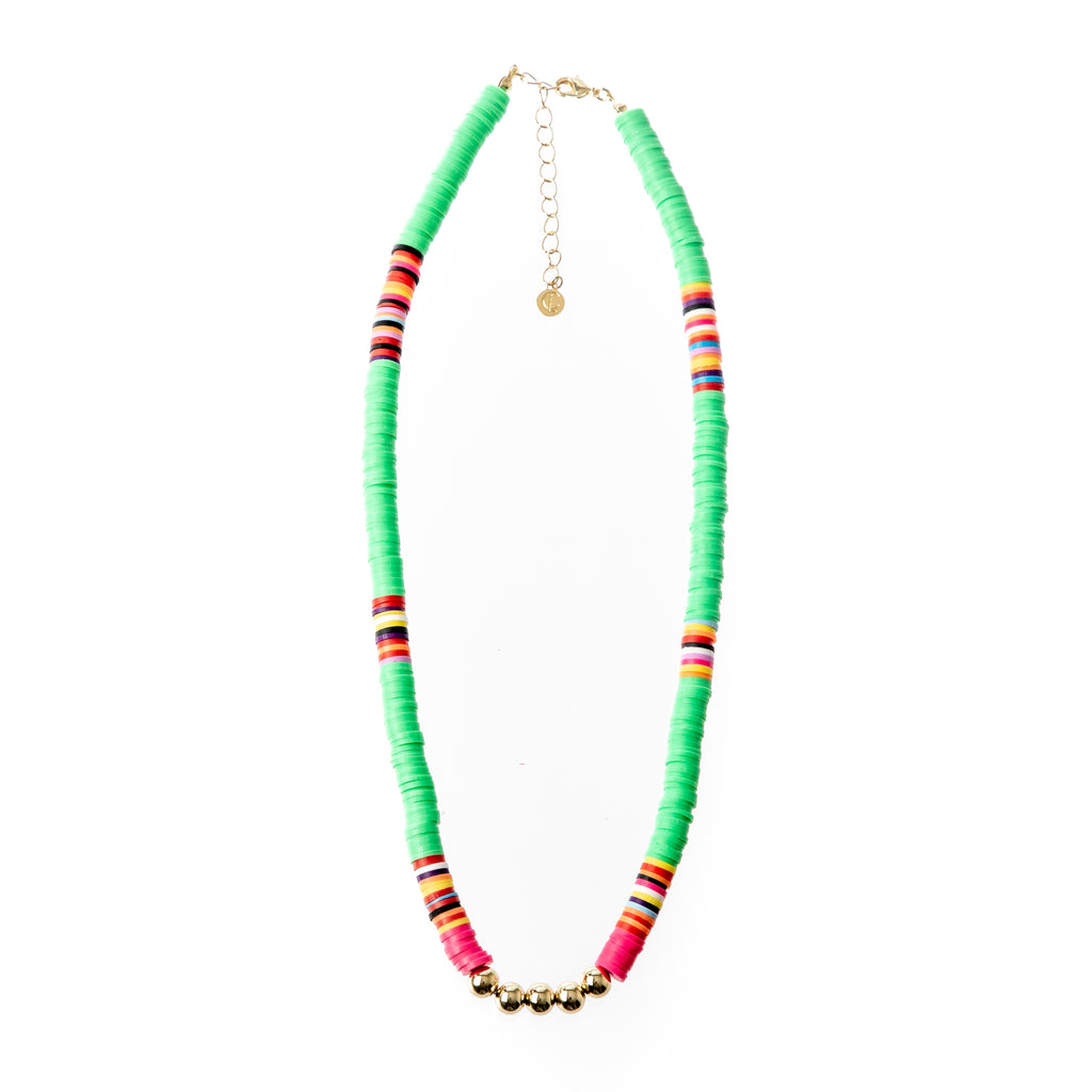 Caryn Lawn Seaside Necklace - Kelly Green