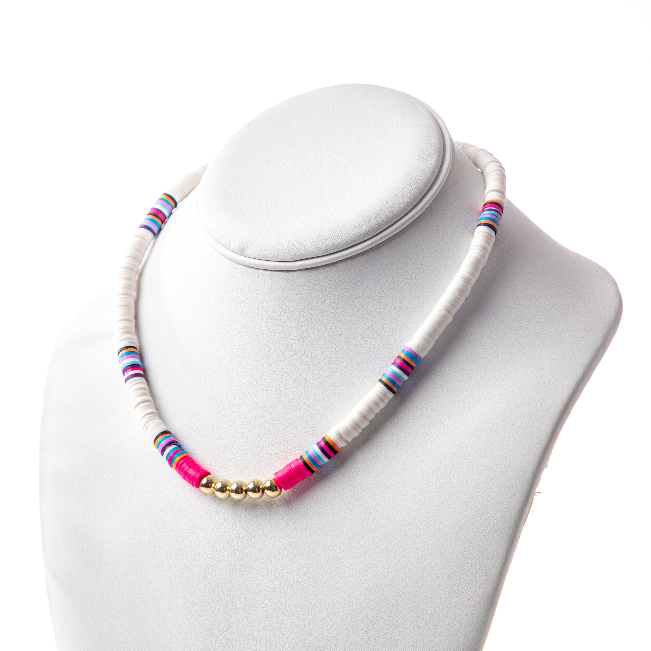 Caryn Lawn Seaside Necklace- White