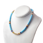 Caryn Lawn Seaside Necklace- Pale Blue