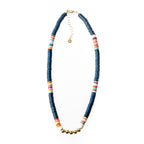 Caryn Lawn Seaside Necklace- Navy