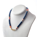 Caryn Lawn Seaside Necklace- Navy
