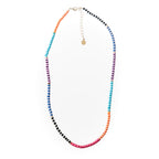 Caryn Lawn Seaside Skinny Necklace- Colorblock